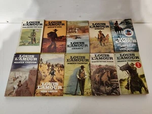 Louis L'Amour Western Paperbacks Lot Of Ten - Bild 1 von 2