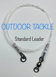 Tuna Leader - 3Ft.  Abrasion Resistant Quick Change Saltwater Jig Leader - Picture 1 of 6