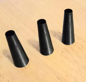 (3) Packung Kunststoff Peitschen Aderendhülsen .335 (2" lang, 3/4" Basis, 0,335" Spitze)  - Bild 1 von 2