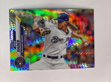 2020 Topps Chrome Prism Refractor Josh Hader Milwaukee Brewers