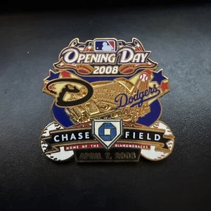 Arizona Diamondbacks Los Angeles Dodgers Opening Day 2008 MLB Lapel Pin New MORE - Picture 1 of 1