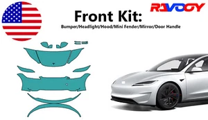 For Tesla Model 3 Performance 2024-2025 Front Paint Protection Film PreCut PPF - Picture 1 of 7