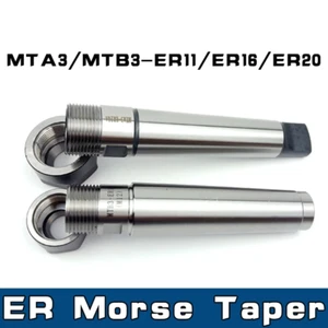 Portabrocas Morse Cónico CNC Fresado Pinza Torno Herramientas MTA3 MTB3 ER11 ER16 ER20 - Imagen 1 de 12