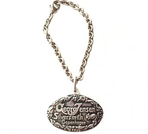 🎁 NUEVO EN CAJA⚡️RARO⚡️GEORG JENSEN 💯Centenario Conmemorativo🏅MEDALLA🏅Llavero 🔑 Llavero 🗝 - Imagen 1 de 9