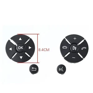 For Mercedes Benz W221 2009-2013 Steering Wheel Black Switch Button Kit CO - Picture 1 of 6