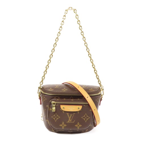 LOUIS VUITTON（LV） Borsa a tracolla Louis Vuitton LV GHW Mini Bumbag M82335 Monogram Marrone