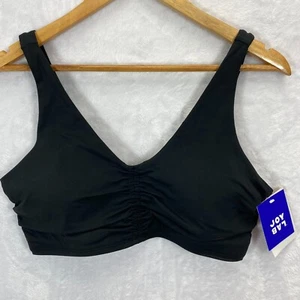 JoyLab Women's Sports Athletic Black Padded Bra Size Large NWT - Picture 1 of 5