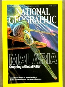 THE NATIONAL GEOGRAPHIC Juli 2007 MALARIA EIN GLOBALER KILLER Alaskas Regenwald - Bild 1 von 1