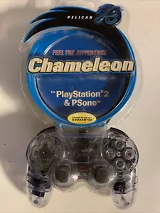 Pelican 8 FEET CORD Chameleon Controller Sony PlayStation 2 & PSone New Sealed - Picture 1 of 8