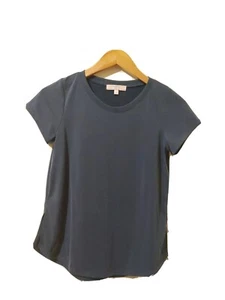 Moa Moa Girls Top Blue Size XL Short Sleeve Pullover Made in USA - Picture 1 of 5