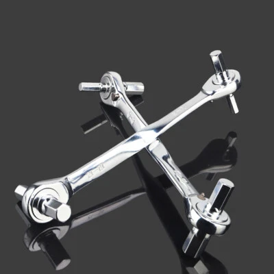 Steel Hex Ratchet Wrench Single Head Headed Hexagonal Ratchets Drive Ratchets - Image 1 of 4