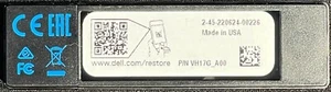 Dell Windows 10 Mentor Media Restore Software Drive for Optiplex 3050 / VH17G - Picture 1 of 8