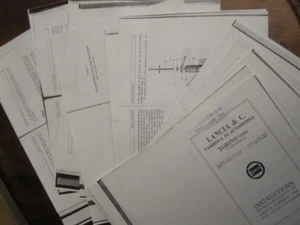 PHOTOCOPY: rare LANCIA LAMBDA 7th & 8th manual, English - Picture 1 of 1