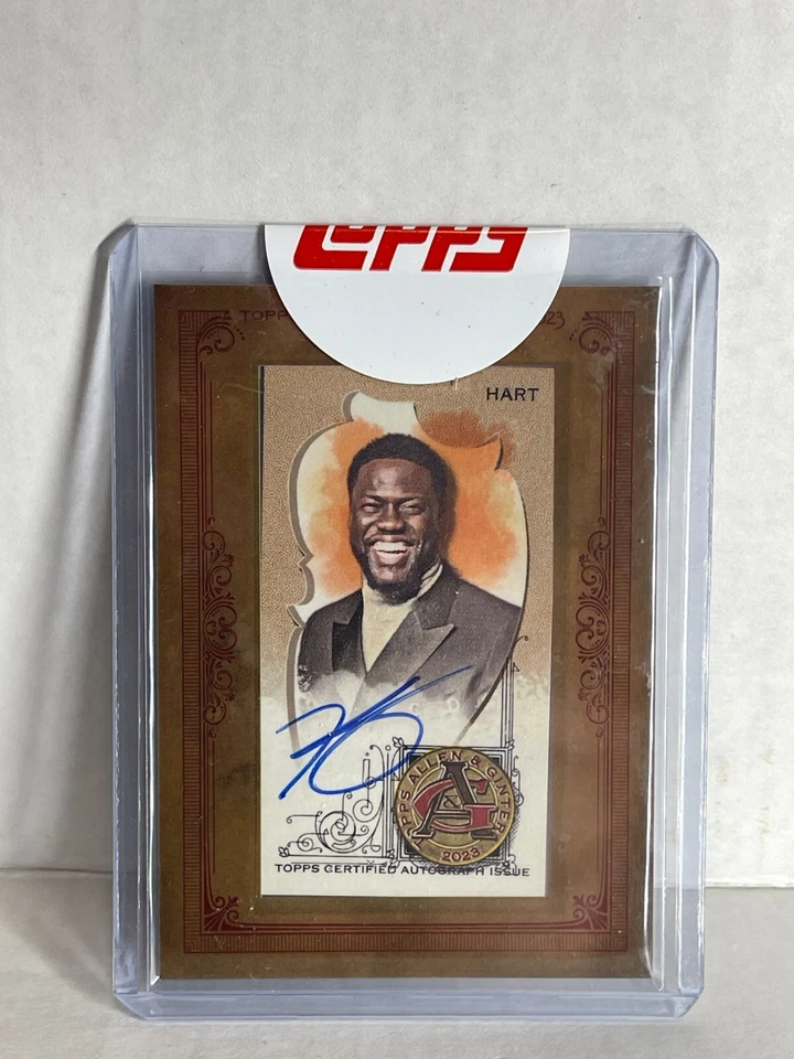 2023 TOPPS ALLEN & GINTER KEVIN HART #MA-KHA MINI FRAMED ON CARD AUTO AUTOGRAPH - Image 1 of 1