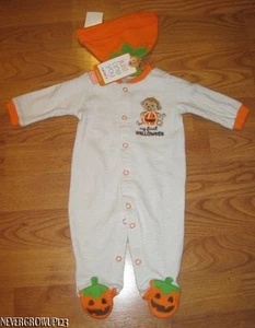 Carter's My 1st Halloween Monkey Outfit ~ Kostüm ~ Neugeborenes ~ 0-3 Monate ~ Neu mit Etikett - Bild 1 von 3