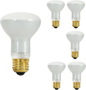 Satco Lighting S8519 - 45 Watt R20 Reflector Bulbs - 2700K - 130 Volt (6 Pack) - Picture 1 of 5