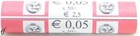 Belgien Rolle 5 Cent 2003 mit 50 Münzen prägefrisch