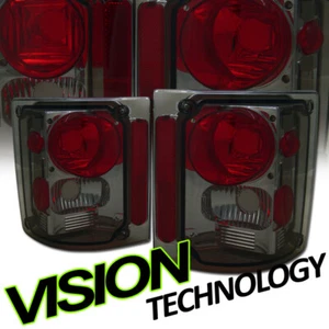 For 73-91 Chevy/Gmc C10 C/K Pickup Suv Smoke Tint Altezza Taillights Taillamps - Bild 1 von 2