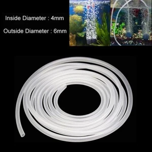 4mm*6mm Oxygen Pump Silicone Hose Tranparent Soft Tube for Aquarium Fish Tank - Picture 1 of 6