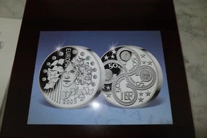 Frankreich 50 Euro 2003 PP 1 Kg Silber Münze ANNIVERSARY OF THE EURO TOP ZUSTAND - Bild 1 von 8