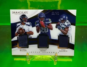 #11/49 2018 Trikot Russell Wilson Doug Baldwin Rashaad Penny RC Immaculate - Bild 1 von 1