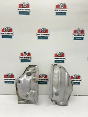 2009-2013 Nissan 370Z Exhaust Manifold Heat Sheild Covers Pair Set OEM 231 - Image 1 of 4