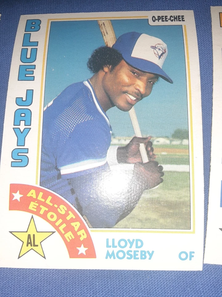 1984 O-Pee-Chee - #3 Lloyd Moseby TORONTO BLUE JAYS MVP HOF MLB BASEBALL - Image 1 of 1