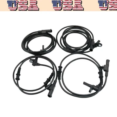 4x Sensor de velocidad de rueda ABS delantero + trasero para Mercedes-Benz Sprinter 2500 3500 Foto 1 de 4