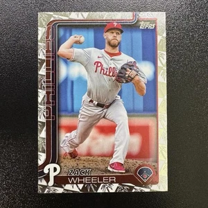 2025 Topps Series 1 Zack Wheeler #218 Spring Training Foil - Bild 1 von 2