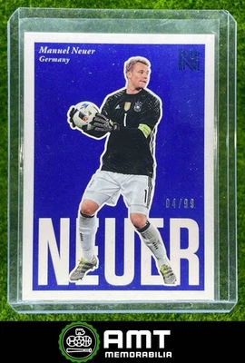 2017 Panini Nobility #96 Manuel Neuer Blue 4/99 Germany - Bild 1 von 3