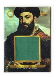 2025 Pieces of the Past Pirates Edition Ferdinand Magellan JUMBO SWATCH RELIC b - Picture 1 of 1
