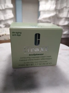 Nuova maschera crema massaggio contorno Clinique Sculptwear taglia completa 1,7 oz nuova con scatola - Foto 1 di 1