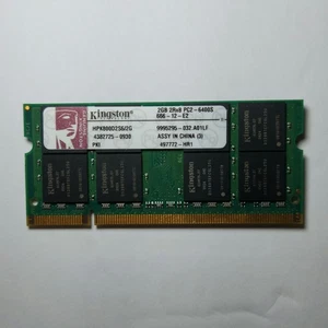 Kingston 2GB DDR2 800MHz PC2-6400S SO-DIMM Laptop Notebook Memory RAM - Picture 1 of 1