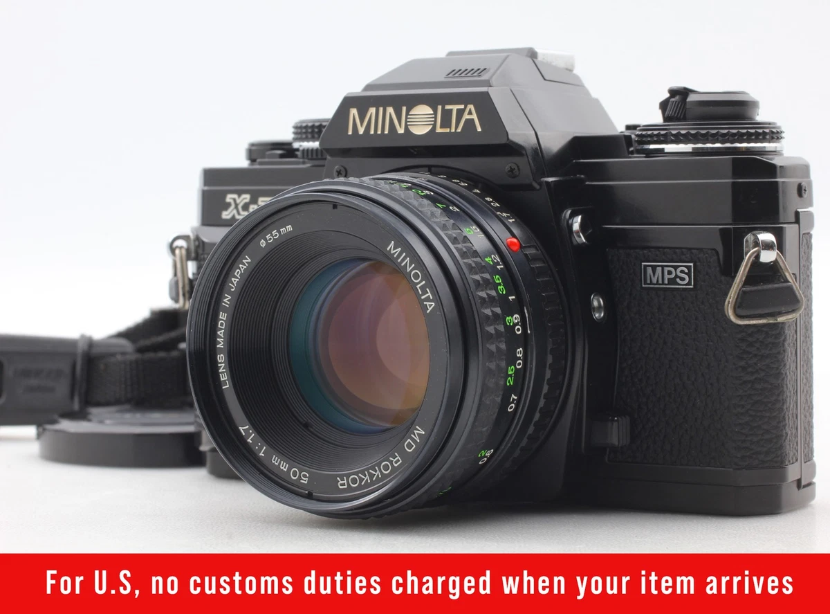【希少】MINOLTA X-700 MD 50mm f1.7 シルバー Minolta X-700 with 50mm Minolta MD f1.7 Lens – Film Supply Club