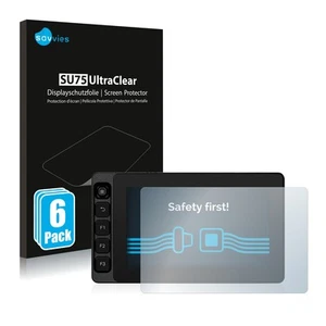 6x Savvies Film Protection Ecran pour SmallHD Ultra 5 Film Protecteur Clair - Photo 1/11