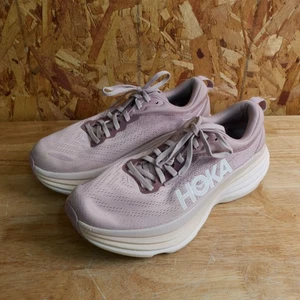 Hoka Bondi 8 Schuhe Damen Größe 9,5 B Laufen gedämpft - Top Zustand - Bild 1 von 14