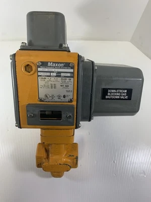 Válvula de cierre Maxon 1.25" 5000 D1 100PSI 6.9 bar 115V 1.7A Foto 1 de 4