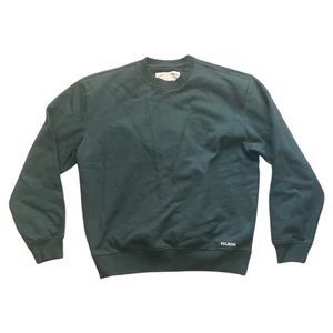 Suéter Filson Prospector Cuello Redondo Para Hombre Mediano Verde Pullover Seattle Sin Defectos - Imagen 1 de 5