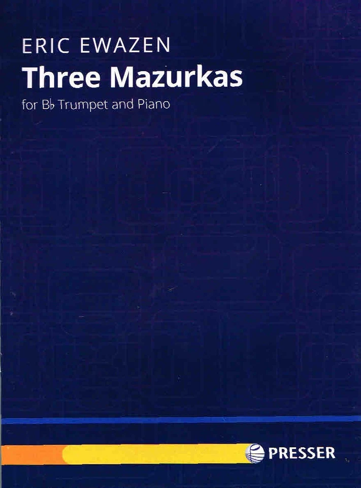 Three Mazurkas for Bb Trumpet & Piano by Eric Ewazen (114-42426) - Image 1 of 1