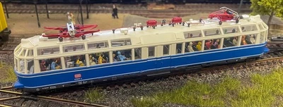 Roco H0 43527 Electric Railcar BR 491 001-4 of DRG in Original Packaging Z0-1 (2314) - Image 1 of 4