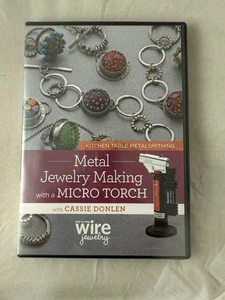 Metall Schmuckherstellung mit einem Mikro Taschenlampe Draht Schritt für Schritt 2-DVD Set NEU - Bild 1 von 3