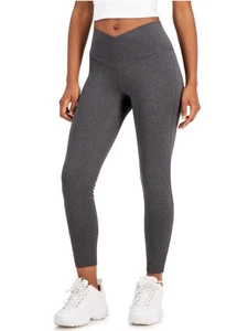 Legging Jenni On Repeat Crossover Largo Completo Tiro Alto Banda Cruzada, Talla XL, Gris - Imagen 1 de 2