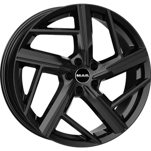 Cerchi in lega MAK QVATTRO 19" 8.5J 5x112 ET 38 66.45 GLOSSY BLACK - Foto 1 di 2
