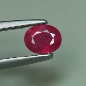 0.51 Cts_Precious Loose Gemstone_100 % Natural Mozambique Red Ruby - Picture 1 of 3