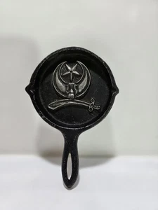 Miniature Aluminum Masonic Skillet 4" - Picture 1 of 2
