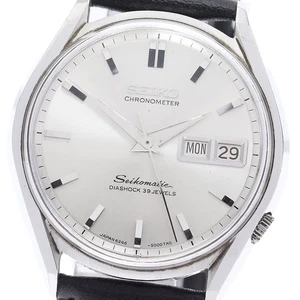 Seiko Seikomatic 6246-9000 Cal.6246A Day Date Silver Dial AT Herrenuhr_920176 - Bild 1 von 8