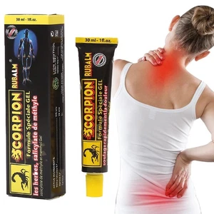☆Scorpion Analgesic Ointment Rheumatism Arthritis Joint Stasis Muscle SprainPain - Picture 1 of 8