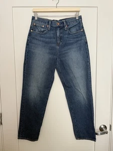 J Crew Slouchy Boyfriend Jeans Womens Size 26 Blue Straight Leg Denim Casual - Picture 1 of 14