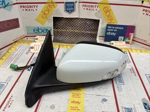 07-09 VOLVO S60 DRIVER ESPEJO RETROVISOR PUERTA IZQUIERDA POTENCIA BLANCO 12 HILOS OEM - Imagen 1 de 6