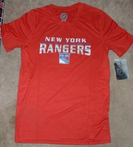 NEW NHL NY New York Rangers Ice Hockey Alt Red T Shirt Youth Boys L 14 16 NWT - Picture 1 of 1
